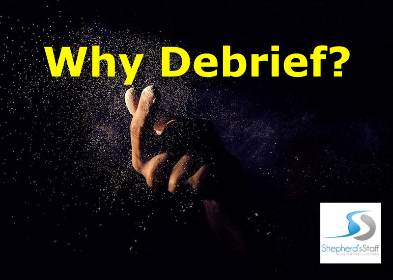 Missionary Debrief, Shepherd's Staff