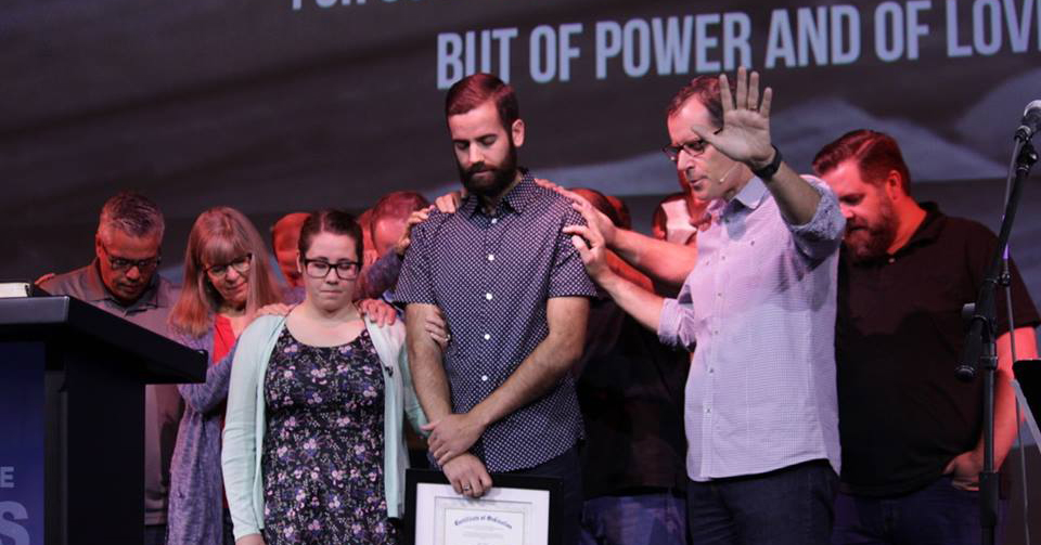 Pastor Ed Taylor An Elders Pray For Johnsons